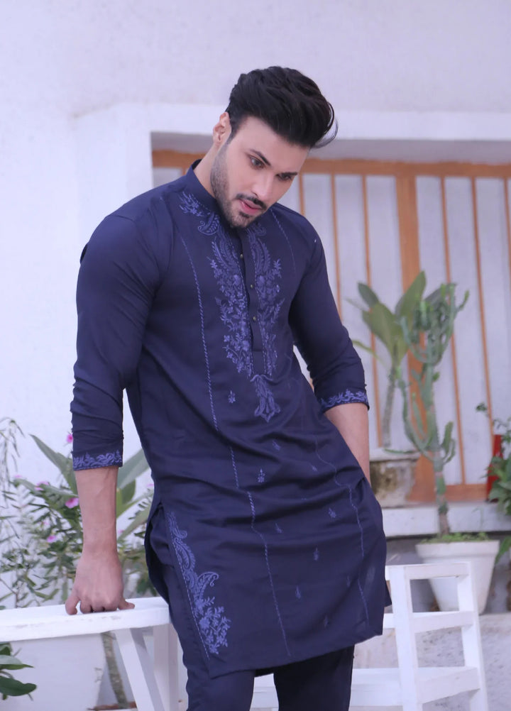 Edge Republic Embroidered Men Kurta Pajama - ER MR 48