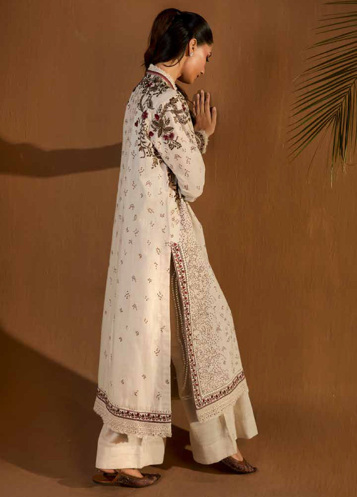Sobia Nazir Unstitched Shawl Embroidered Khaddar 3 Piece SN25SW D-06 A - Winter Collection