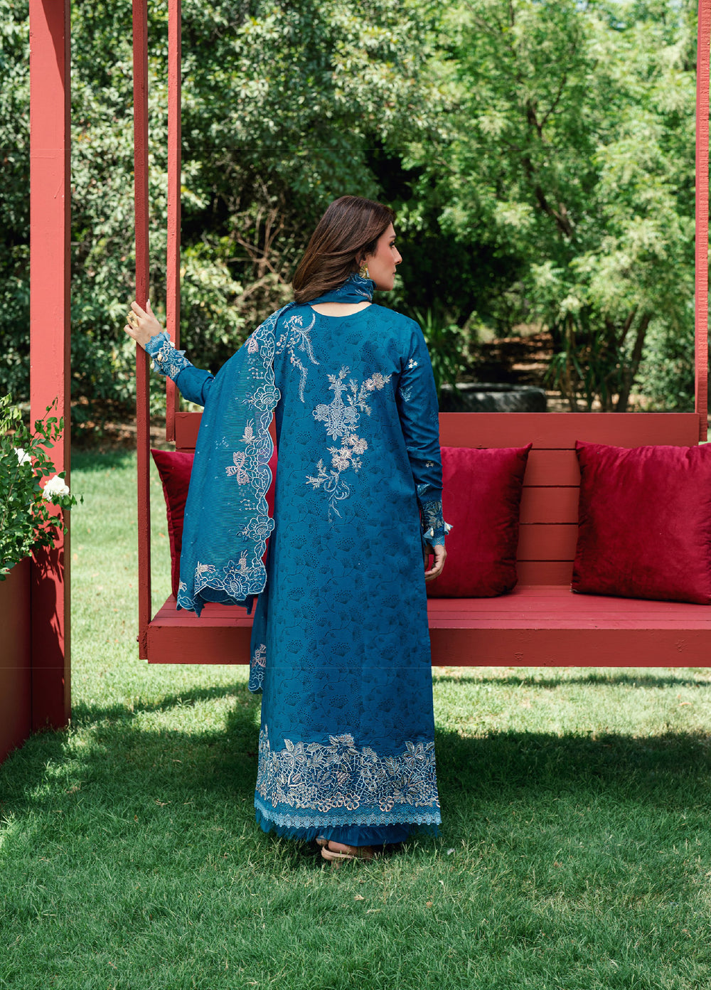 Florent Unstitched Printed Lawn 3 Piece Suit FL26ULE FEF-2A - Eid Collection