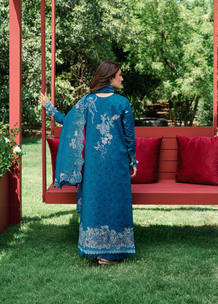 Florent Unstitched Printed Lawn 3 Piece Suit FL26ULE FEF-2A - Eid Collection