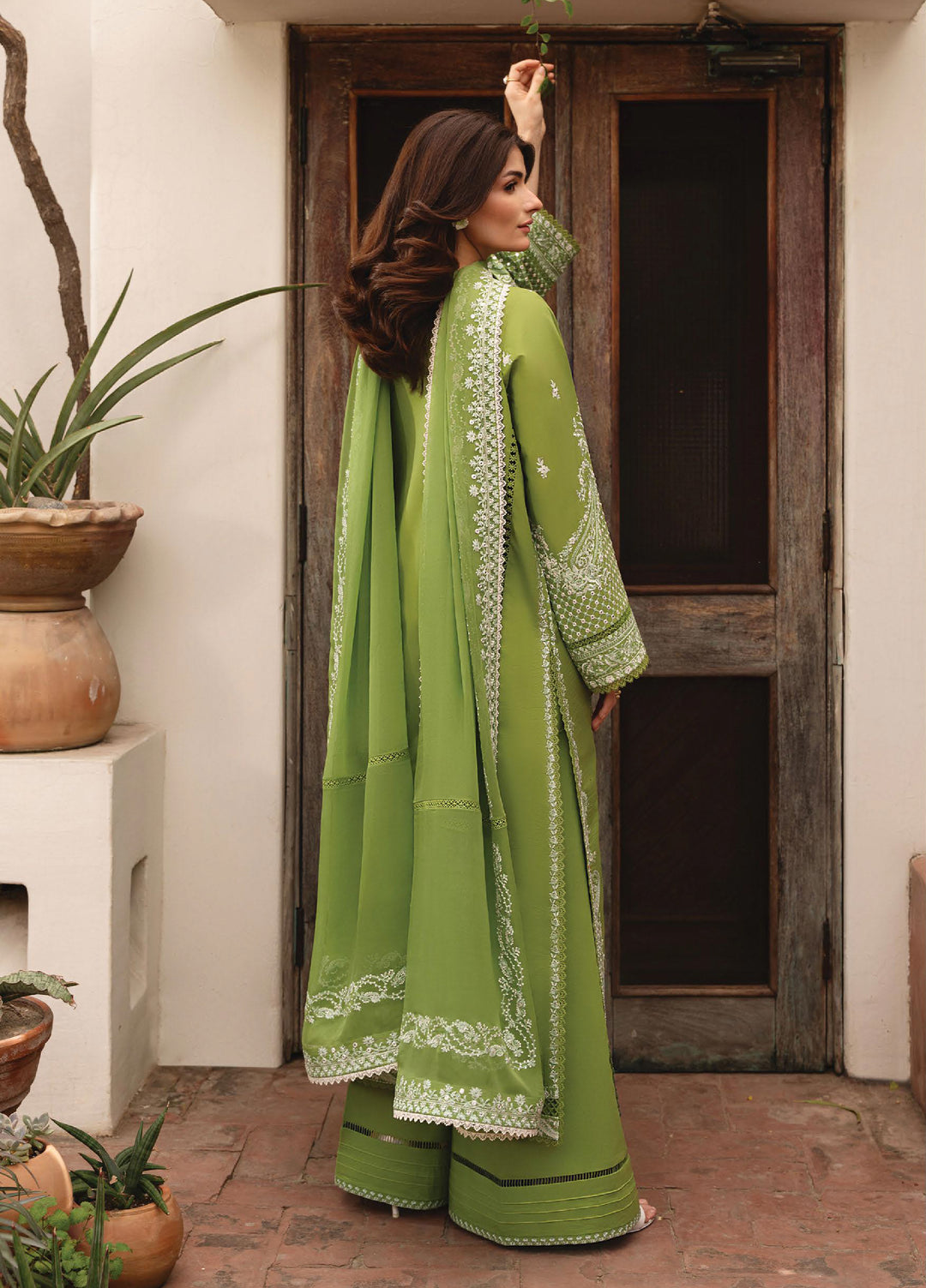 Whisper by Ayzel Unstitched Embroidered Lawn 3 Piece Suit AAF26ULW Hush ZWU-0131-3PO - Eid Collection