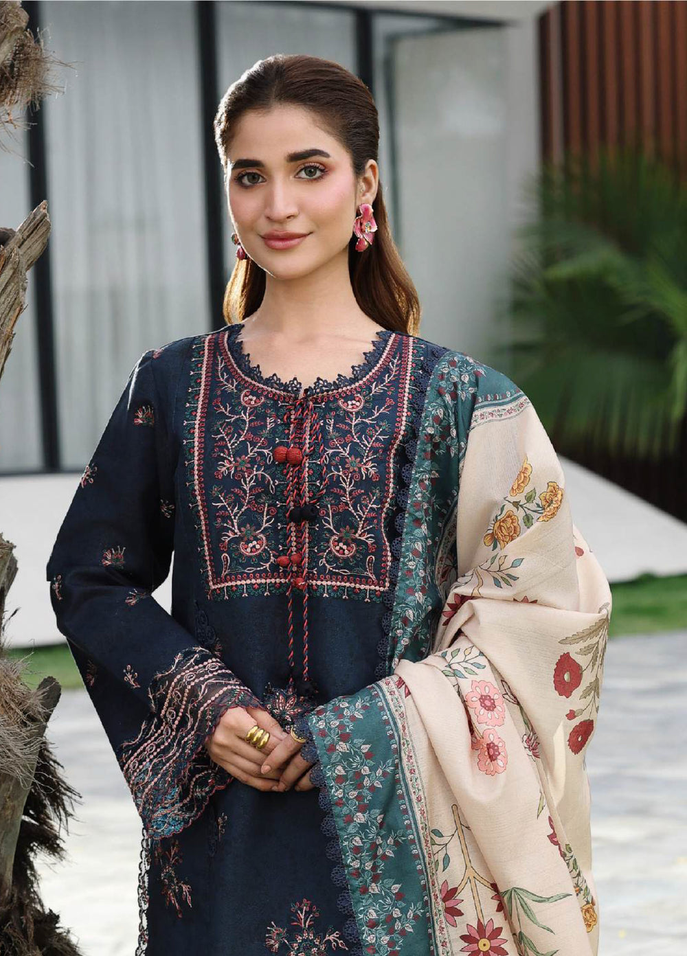 Florence by Rang Rasiya Unstitched Embroidered Lawn 3 Piece Suit RR26ULF Nilofer - Festive Collection