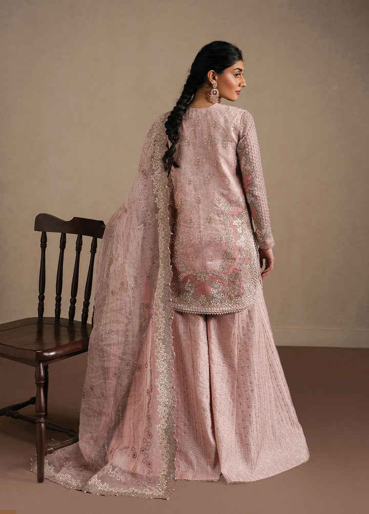 Qurbat by Ayzel Unstitched Embroidered Silk 3 Piece Suit AAF26UQ D-10 Silsila - Festive Collection