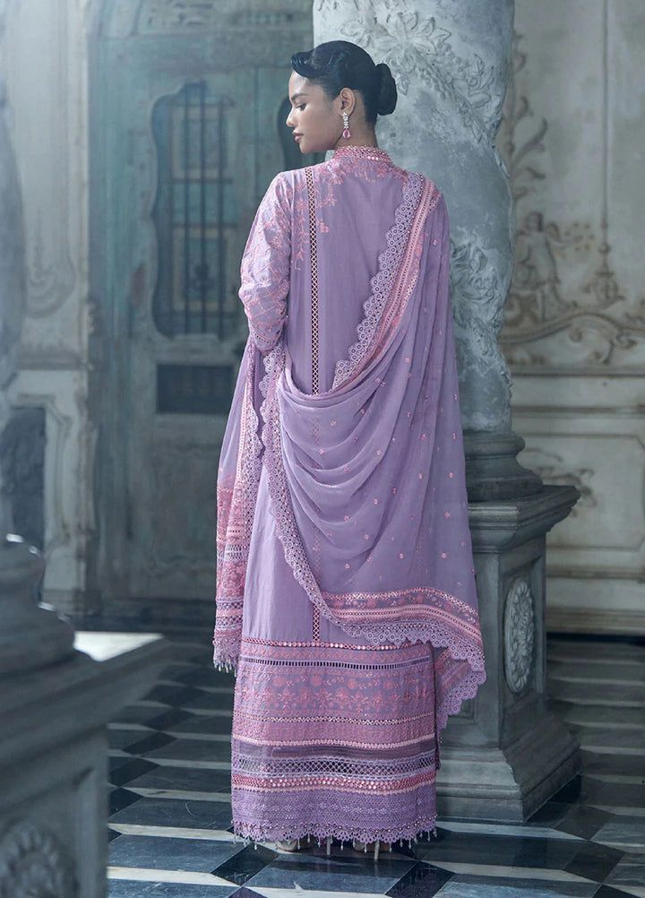 Sobia Nazir Unstitched Embroidered Luxury Lawn 3 Piece Suit SN26ULE D-02 A - Eid Collection