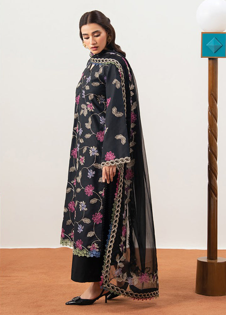 Namah by Xenia Formals Unstitched Embroidered Jacquard Lawn 3 Piece Suit XF26UNL 05 - Rever Bloom - Festive Collection