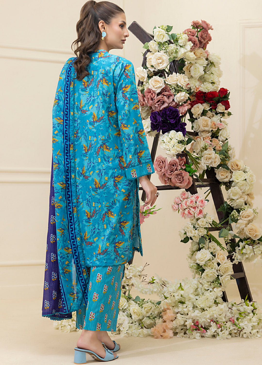 Salina by Regalia Textiles Unstitched Digital Printed Lawn 3 Piece Suit RG26SUVII D-9 - Summer Collection
