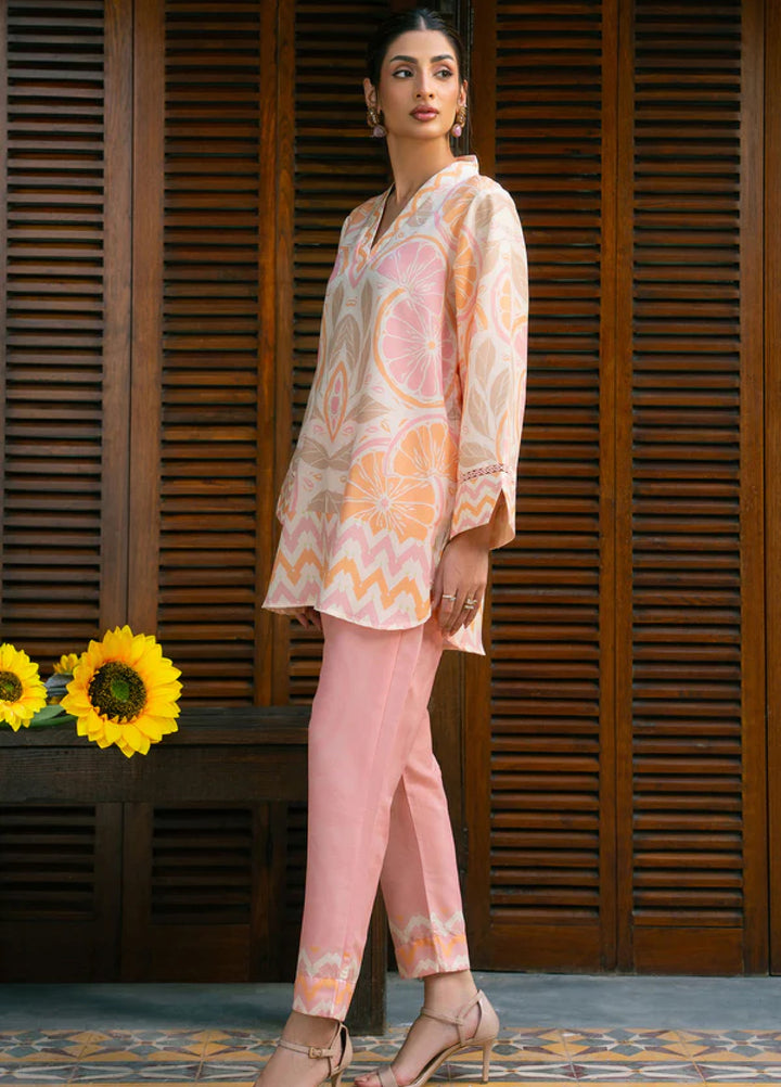 Nairah Women Pret Printed Arabic Lawn Suit NAH26PN Citrus Breeze - Spring Collection