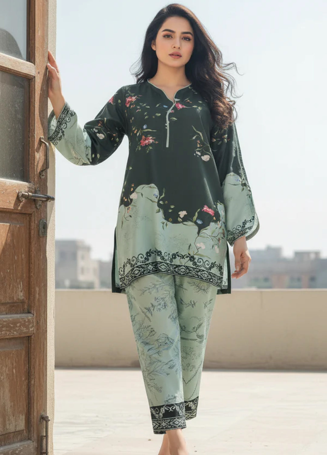 Nairah Women Pret Printed Cambric Suit NAH26PN SPLIT - Spring Collection