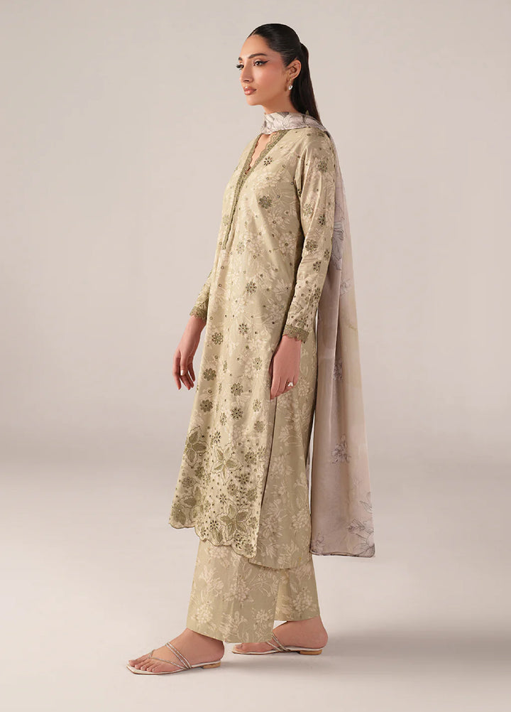 Iznik Unstitched Embroidered Lawn 3 Piece Suit IZ26US SS-07 - Summer Collection