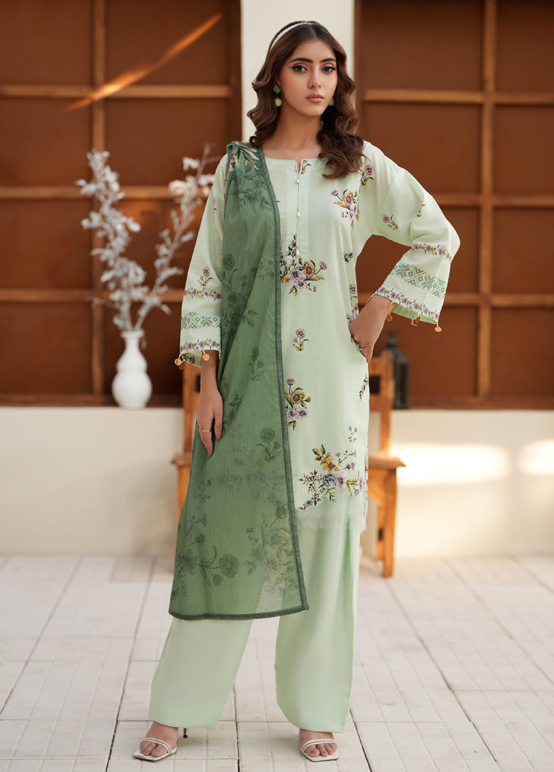 Salina by Regalia Textile Unstitched Printed Lawn 3 Piece Suit RG26DPS D-10 - Summer Collection