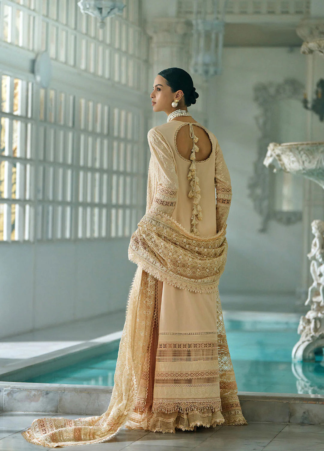 Sobia Nazir Unstitched Embroidered Luxury Lawn 3 Piece Suit SN26ULE D-03 A - Eid Collection