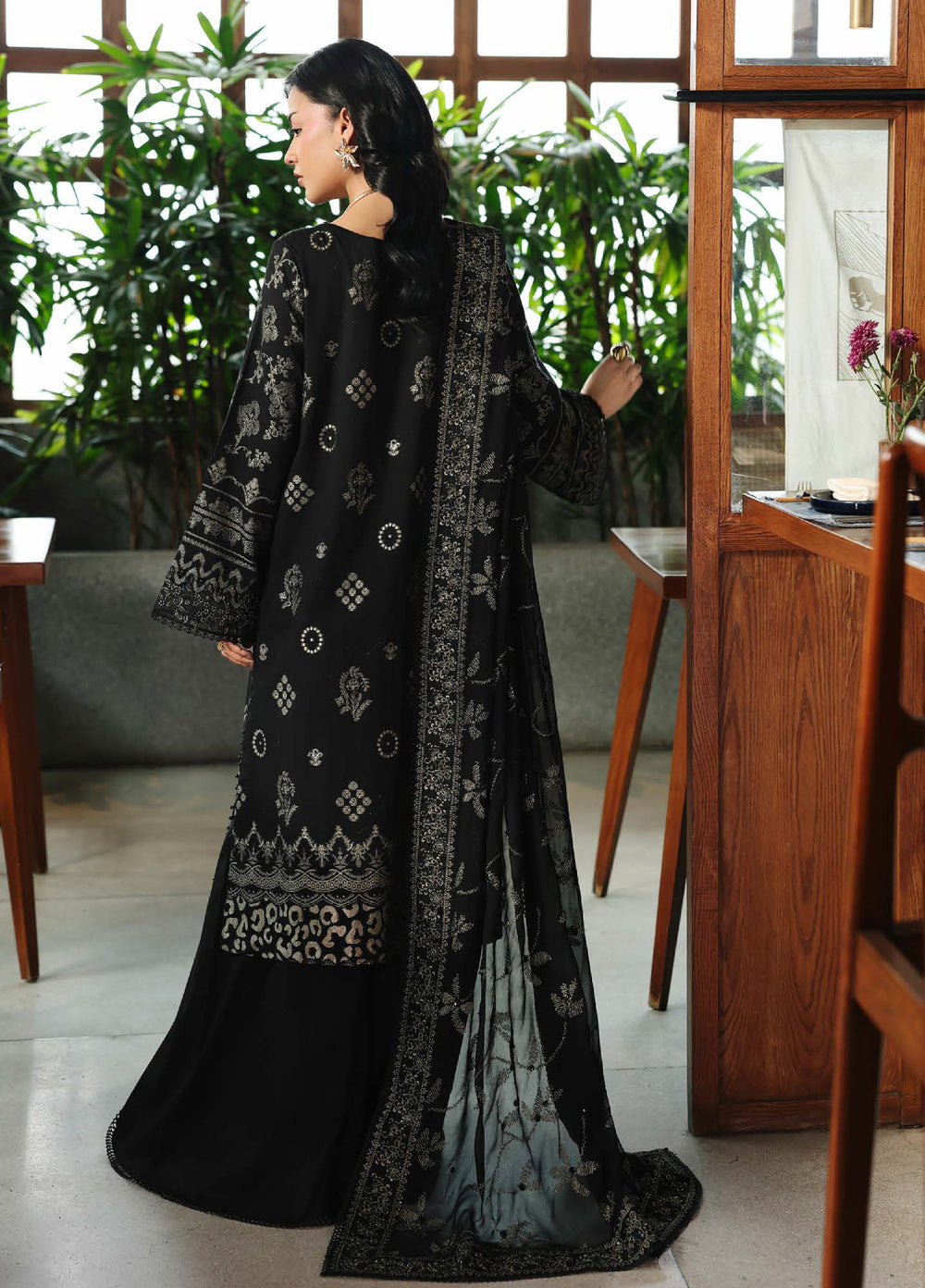 Maya by Nureh Unstitched Embroidered Jacquard 3 Piece Suit NU26UJM NJ-112 - Casual Collection