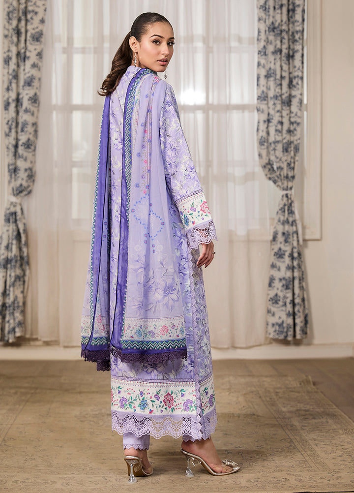 Raha Summer Prints by RajBari Unstitched Printed Lawn 3 Piece Suit RB26URVI D-6 - Summer Collection