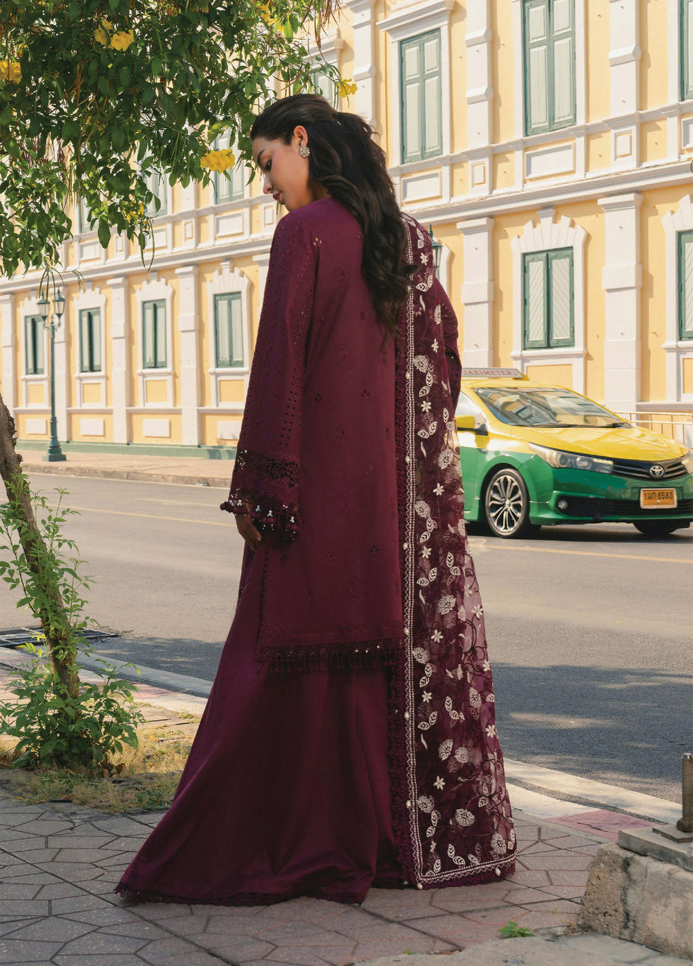 Mulaqat by Afrozeh Unstitched Embroidered Lawn 3 Piece Suit AF26UML HAYA FWU-0056 - Festive Collection