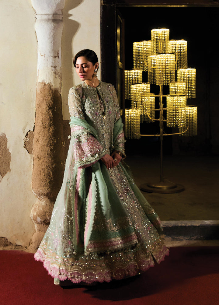 Freeshia by Suffuse Unstitched Organza Embroidered Suits 3 Piece SSY26UF MEHTAВ - Wedding Collection