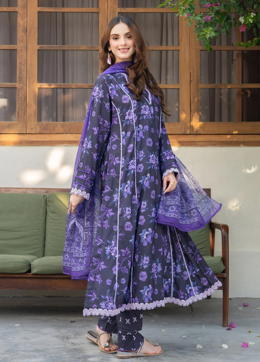 Mah e Noor Intermix by Panache 3 Piece Raw silk Amaris - Winter Collection