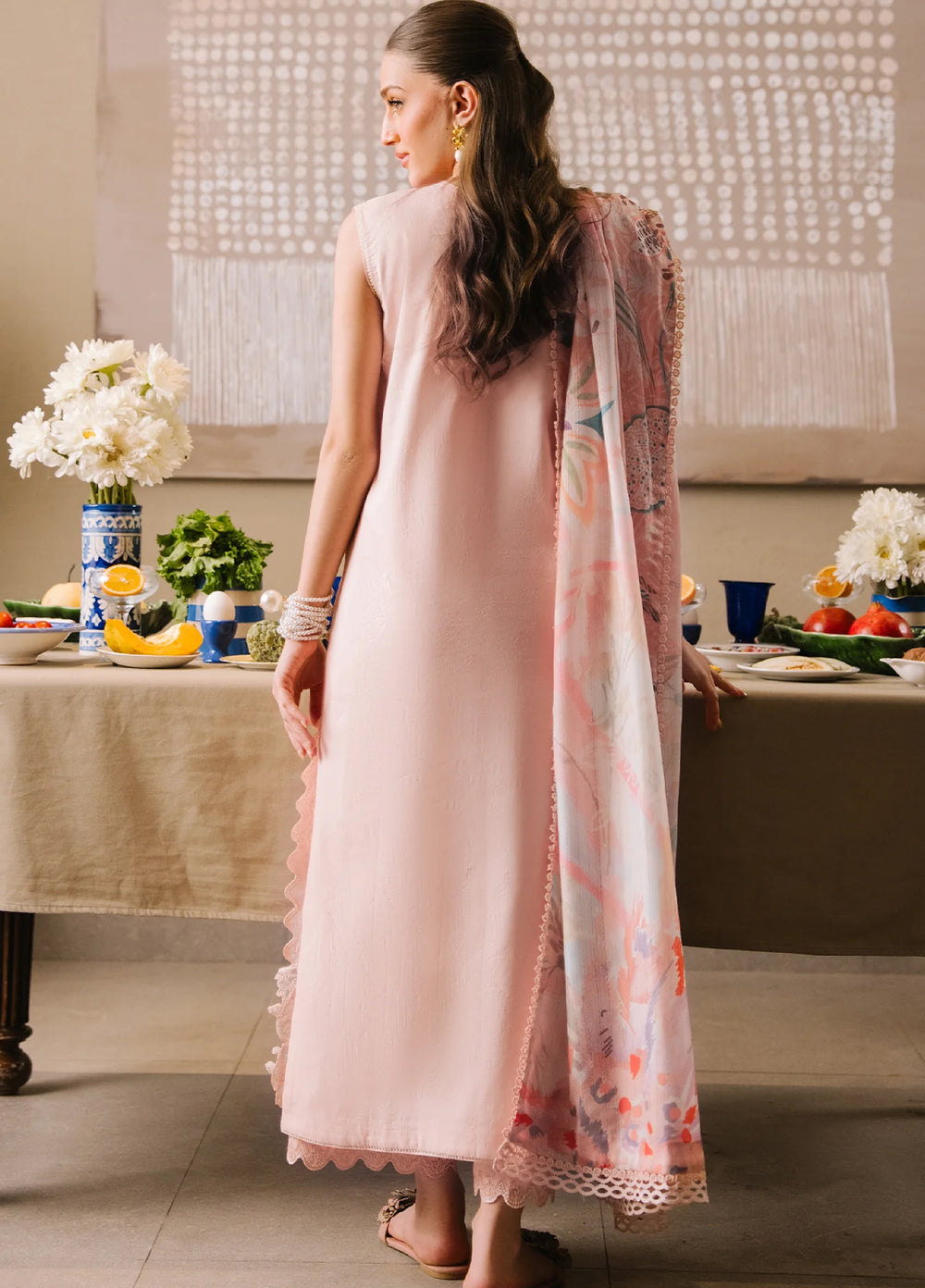 Afsanah by Seran Unstitched Embroidered Lawn 3 Piece Suit SN26UAVII D8-LYAL - Summer Collection