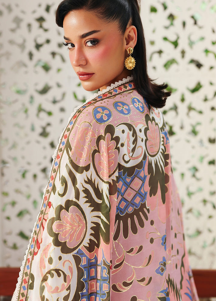Lumina by Bin Ilyas Unstitched Embroidered Lawn 3 Piece Suit BI26UL L7 1A - Summer Collection