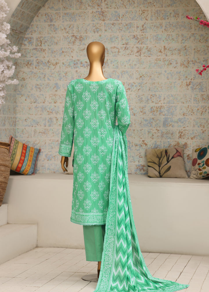 Nayab by HZ Textiles Unstitched Printed Cotton Lawn 3 Piece Suit HZ28UN NPC-01 - Casual Collection