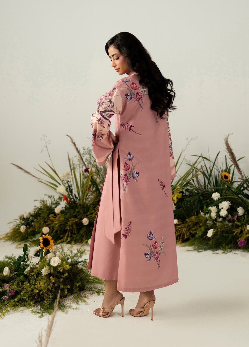 Folds by Zarposh RTW Printed Crepe 2 Piece Suit ZR26PF FLORIN - Casual Collection