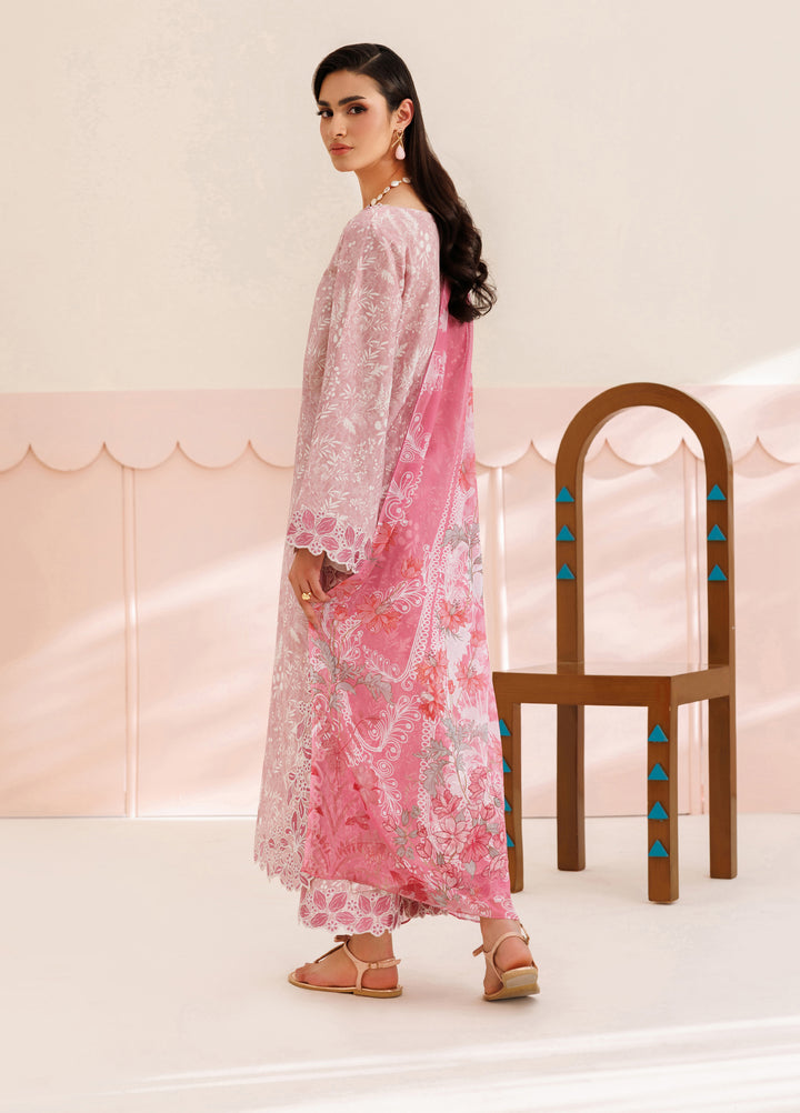Azzal Unstitched Printed Lawn 3 Piece Suit AZL26UPL AZL-147 - Summer Collection