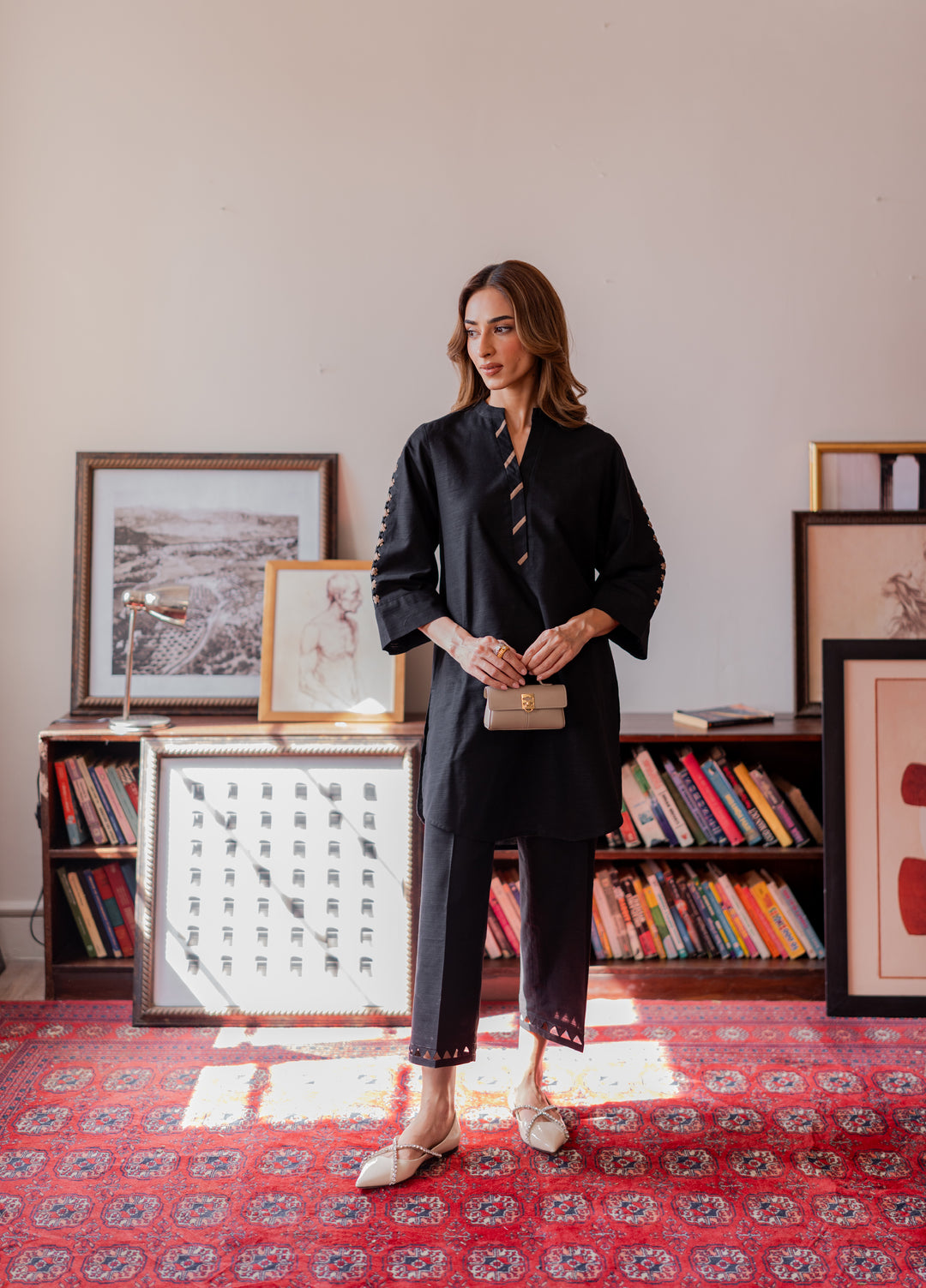 Pret Essentials by Sahar Pret Embroidered Khaddar 2 Piece AWSK-RR-04 - Winter Collection