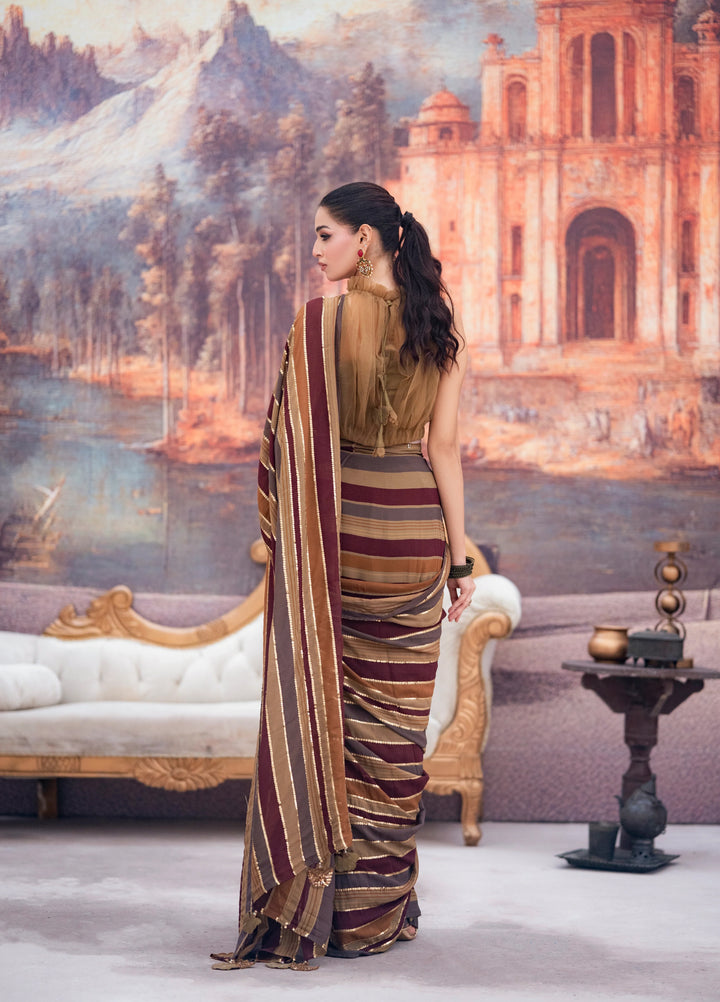 Lia by Miras Women Pret 3 Piece Embroidered Georgette Chiffon DALIA - Festive Collection