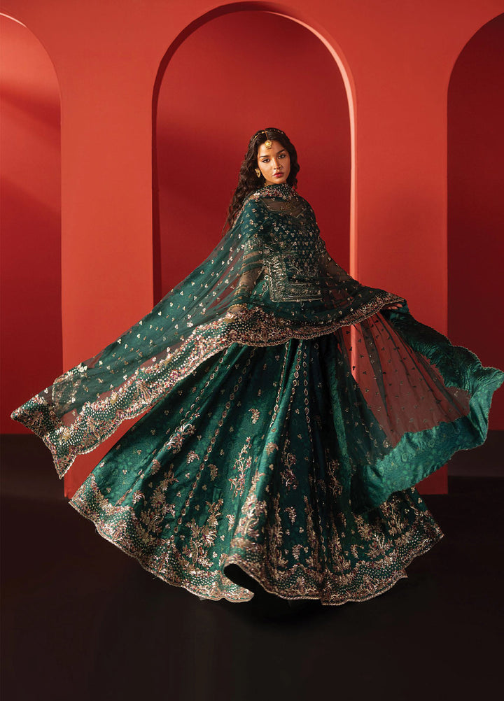 Divani by Afrozeh Unstitched Raw Silk Embroidered 3 Piece Suits AF25DS AS-25-02 Afsar - Festive Collection