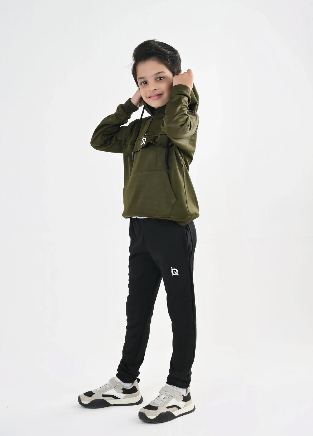 IQ Exclusive Kids Track Suit Fleece 2 PieceDark Fusion Tracksuit-Unisex Kids - Winter Collection