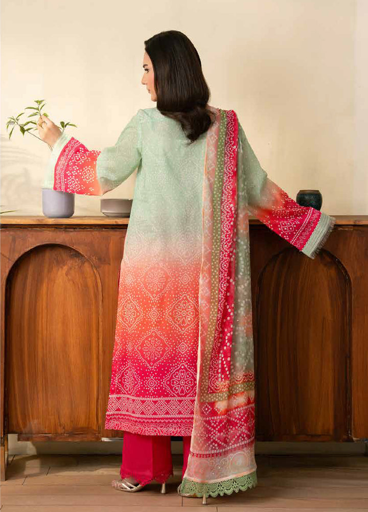 Daria Chunri by Nureh Unstitched Embroidered Lawn 3 Piece Suit NU26UDC DA-111 - Casual Collection