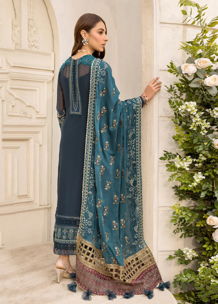 Xenia Formal Unstitched Luxury Chiffon Suits 3 Piece XE25FL Famiya - Formals Collection