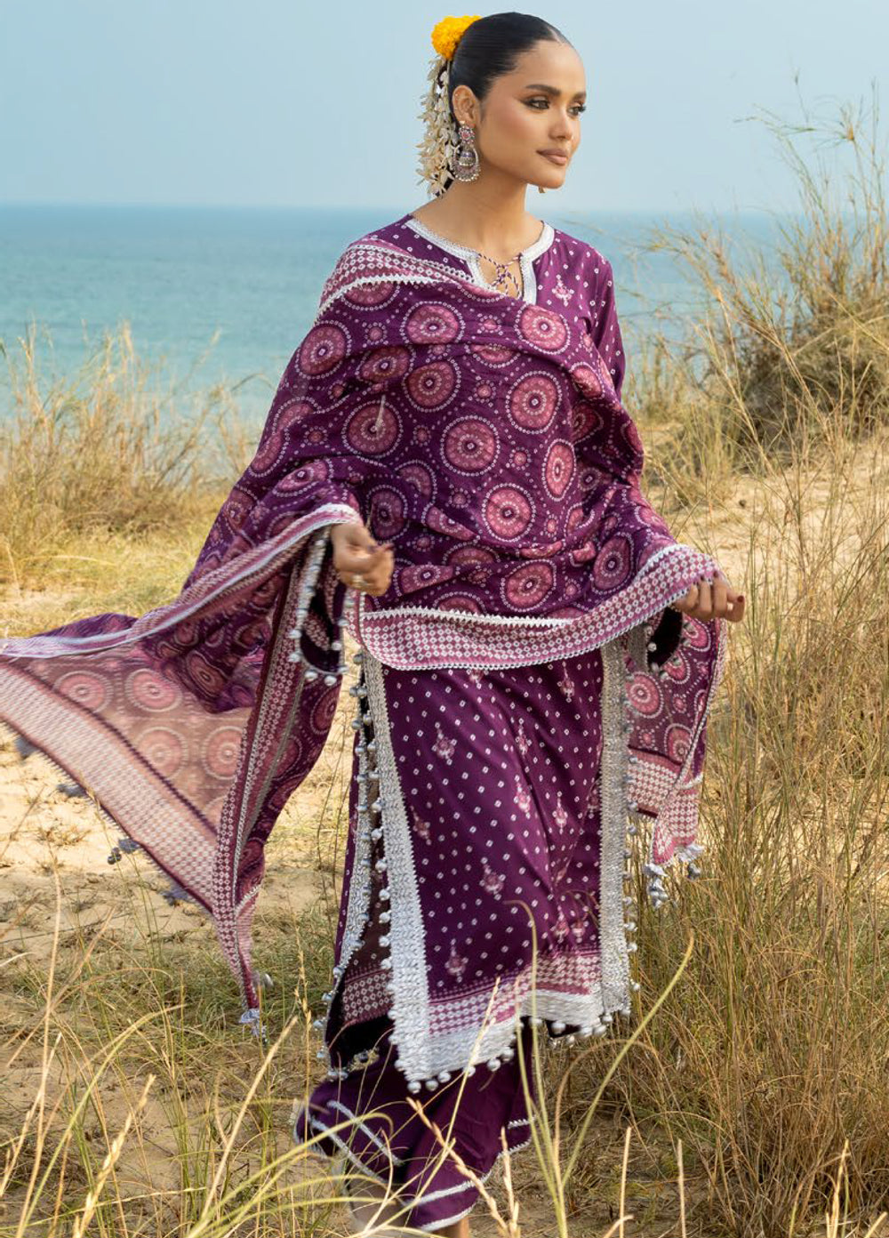 The Chunri by Gul Ahmed Unstitched Printed Lawn 3 Piece Suit GA26UTCL CL-62168 A - Summer Collection