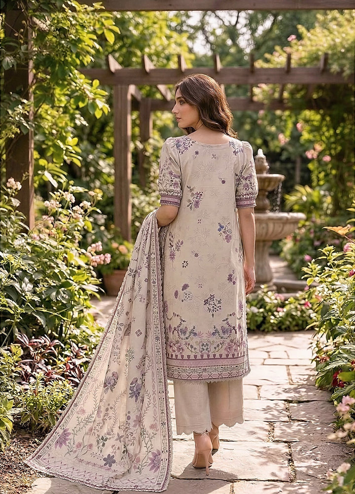 Zync by Florent Unstitched Printed Lawn 3 Piece Suit FL26UZPL FZ-01 - Summer Collection