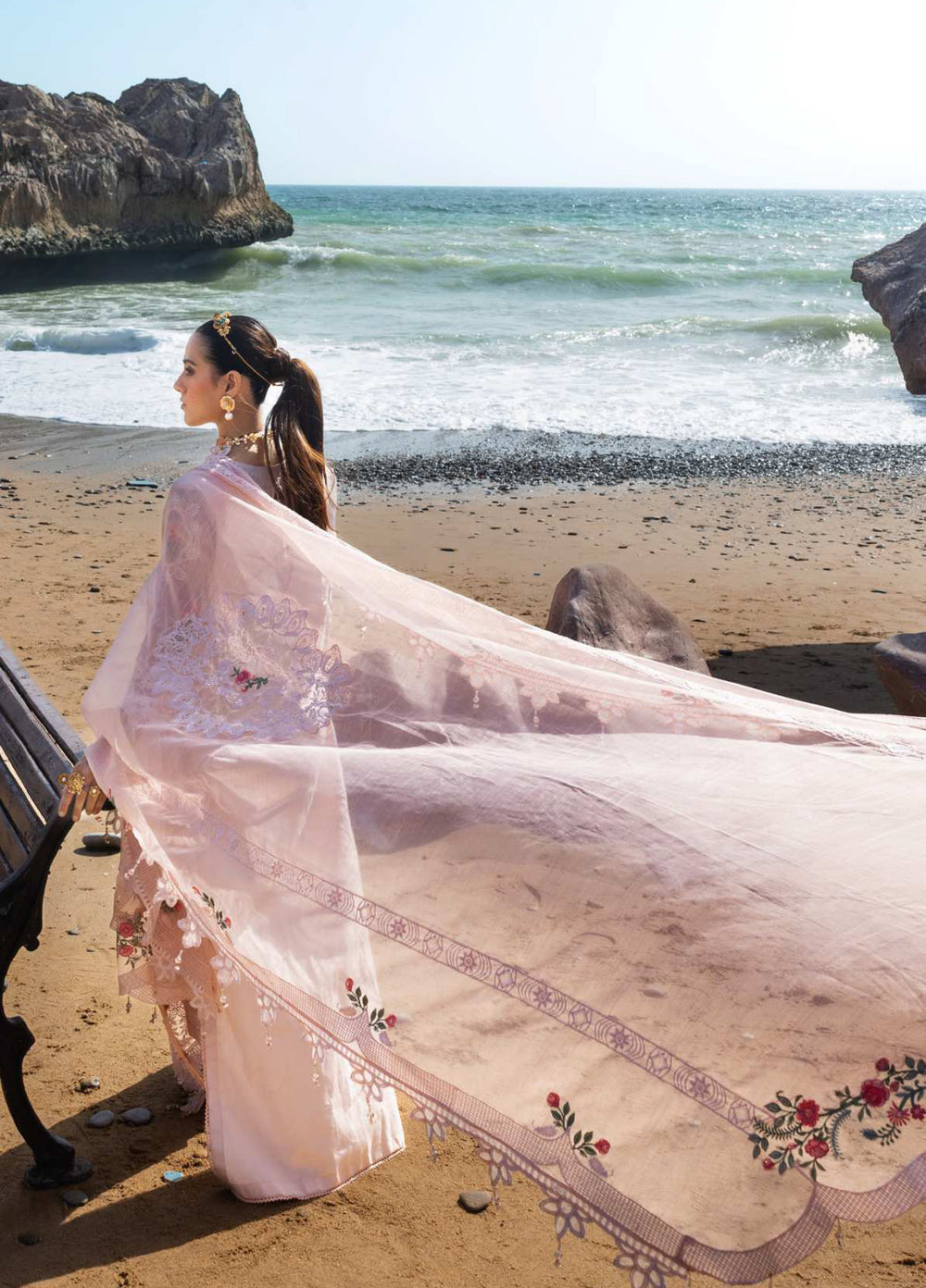 Mahiymaan by Al Zohaib Unstitched Embroidered Luxury Lawn 3 Piece Suit AZ26UM D-2 - Festive Collection