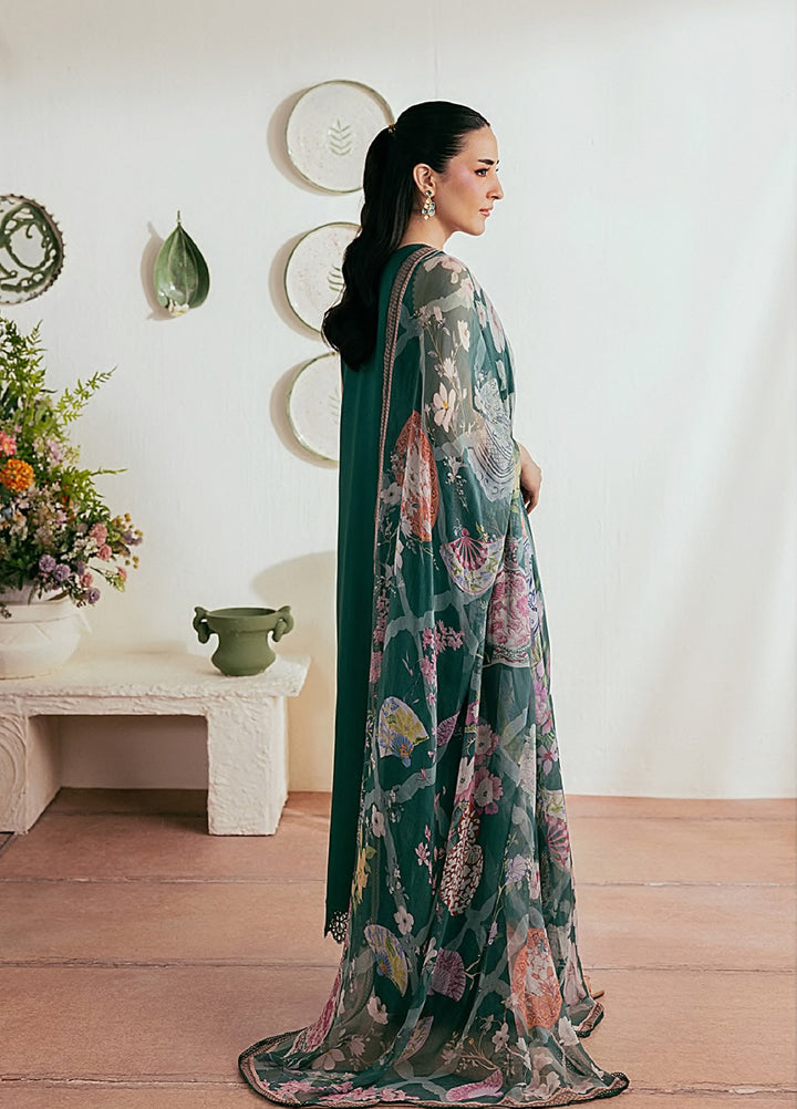 Zync by Florent Unstitched Embroidered Lawn 3 Piece Suit FL26ULZ FZ-5A - Summer Collection