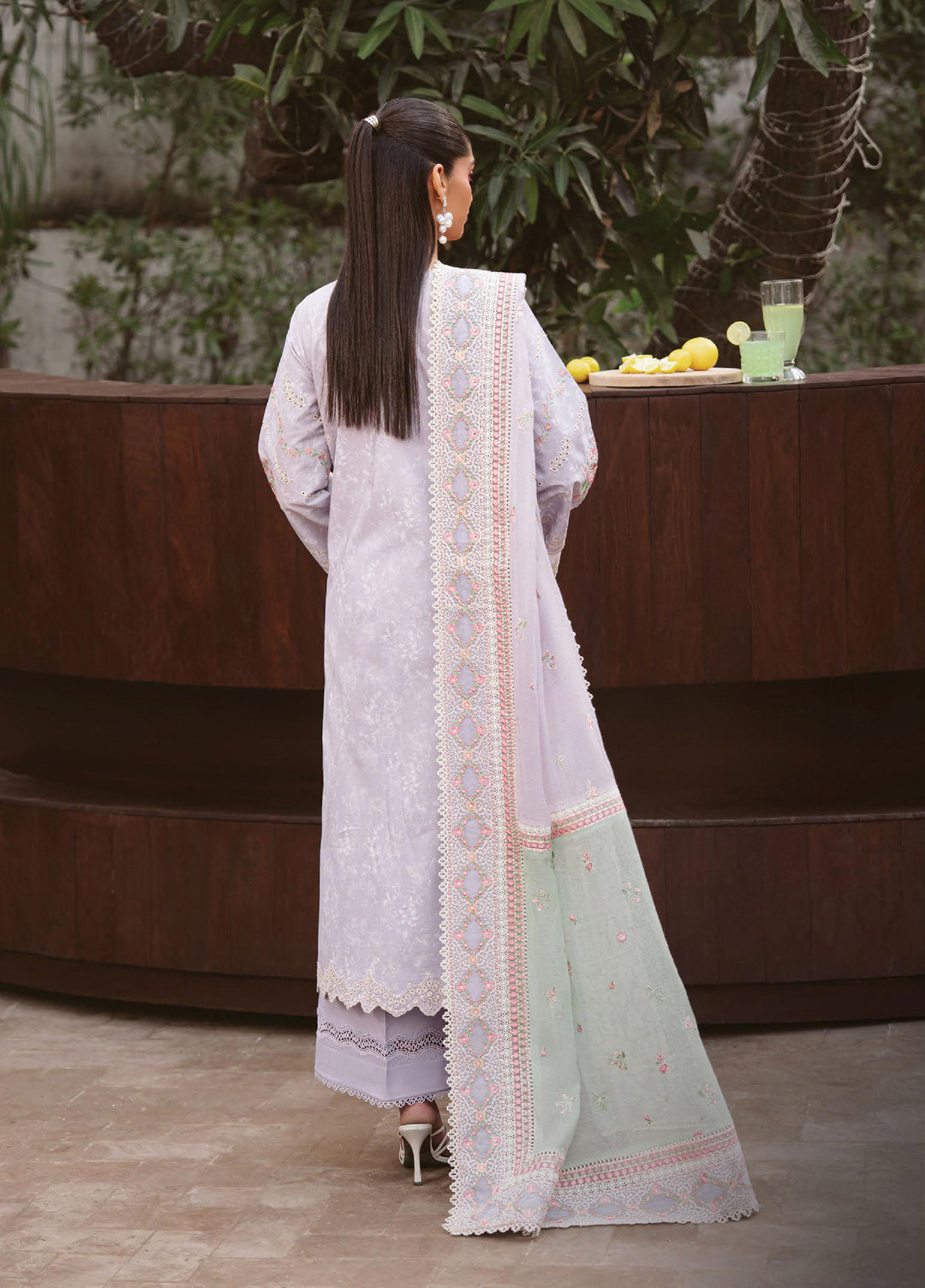 Serein by Ayzel Unstitched Embroidered Lawn 3 Piece Suit AAF26USL Sorea - Eid Collection