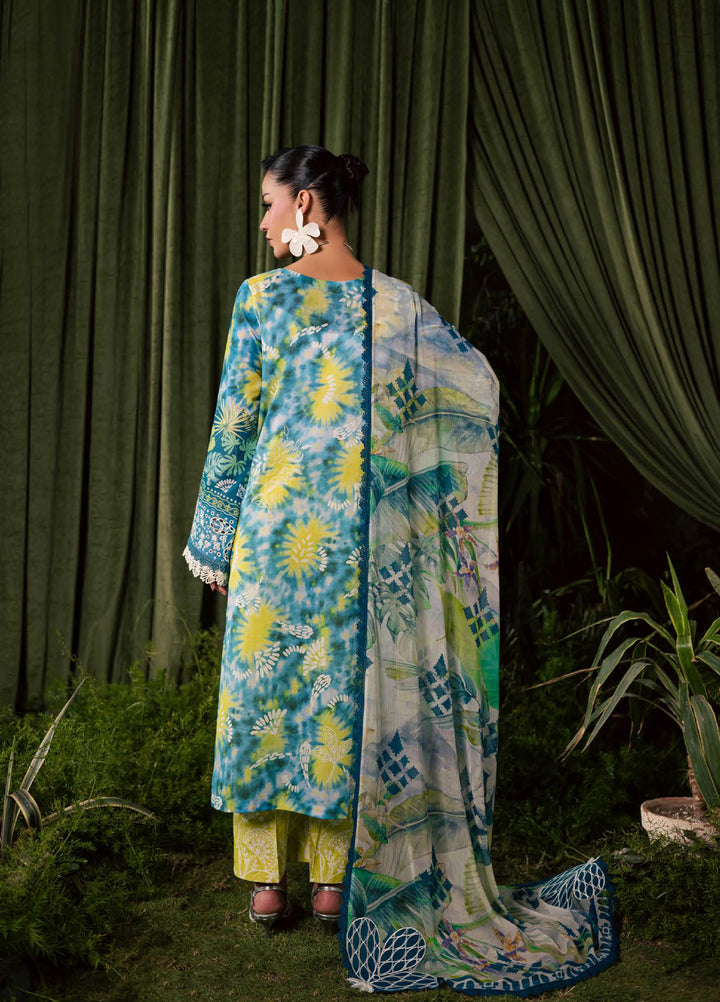 Daily Delight by Nureh Unstitched Embroidered Lawn 3 Piece Suit NU26UDDL DD-31 - Summer Collection