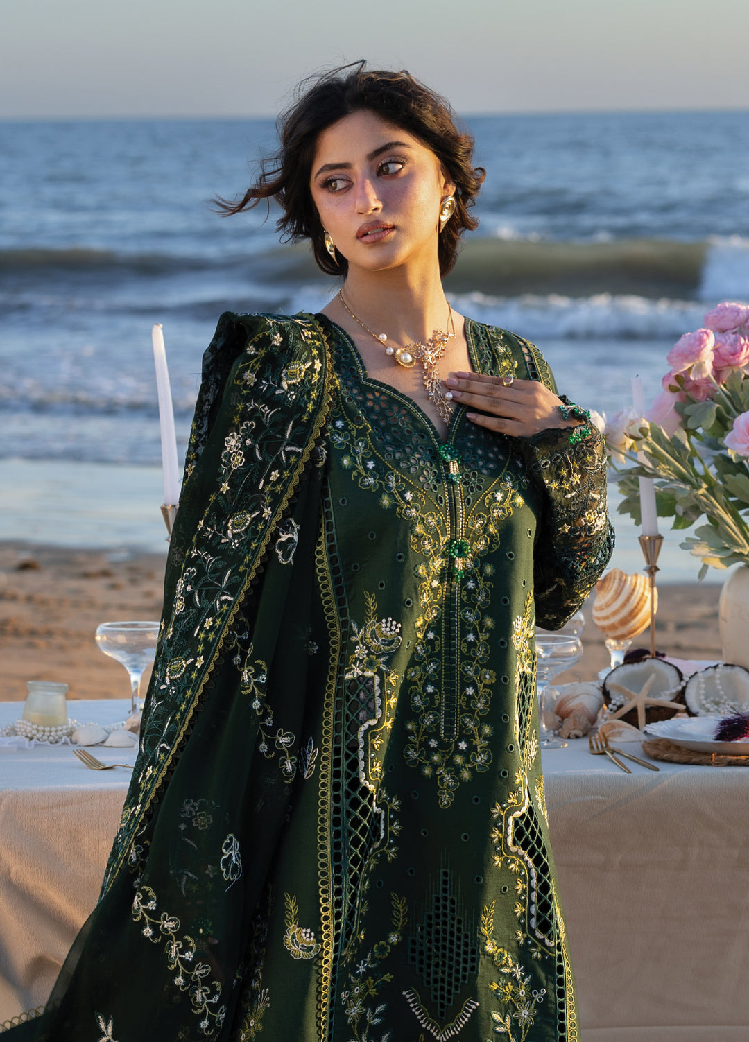 Sirene by Mahnur Unstitched Embroidered Lawn 3 Piece Suit MN26USL S-03 - Summer Collection