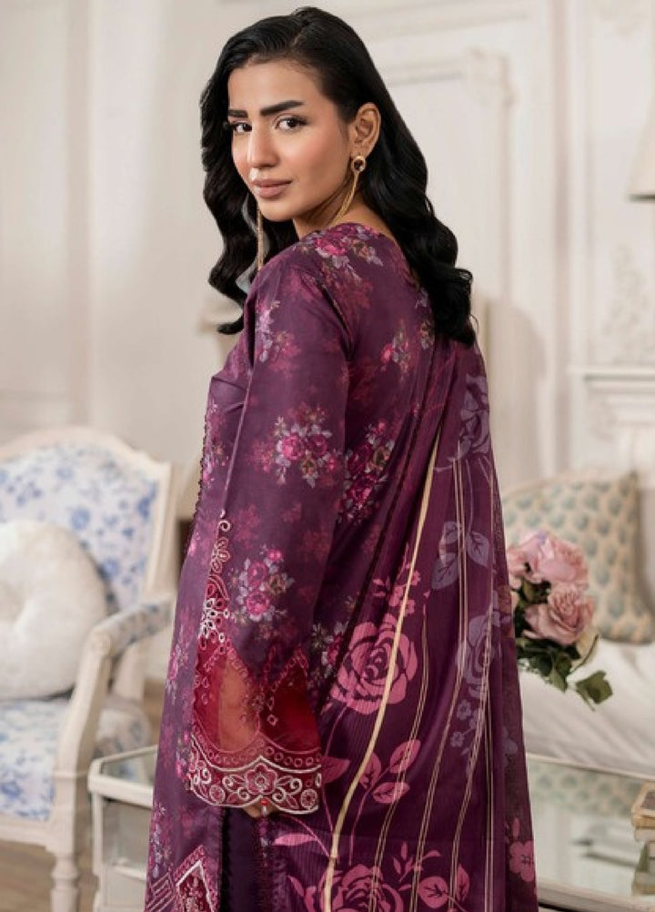 Applique Kari by Al Zohaib Unstitched Embroidered Lawn 3 Piece Suit AZ26AVII D-09 - Summer Collection