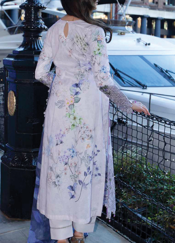 Sunshine Bloom by Al Zohaib Unstitched Embroidered Lawn 3 Piece Suit AZ26USL D1 - Summer Collection