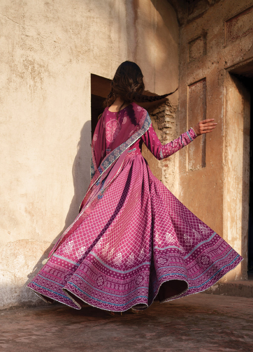 Mausam by Bin Ilyas Unstitched Printed Lawn 3 Piece Suit BI26UML 504A - Festive Collection