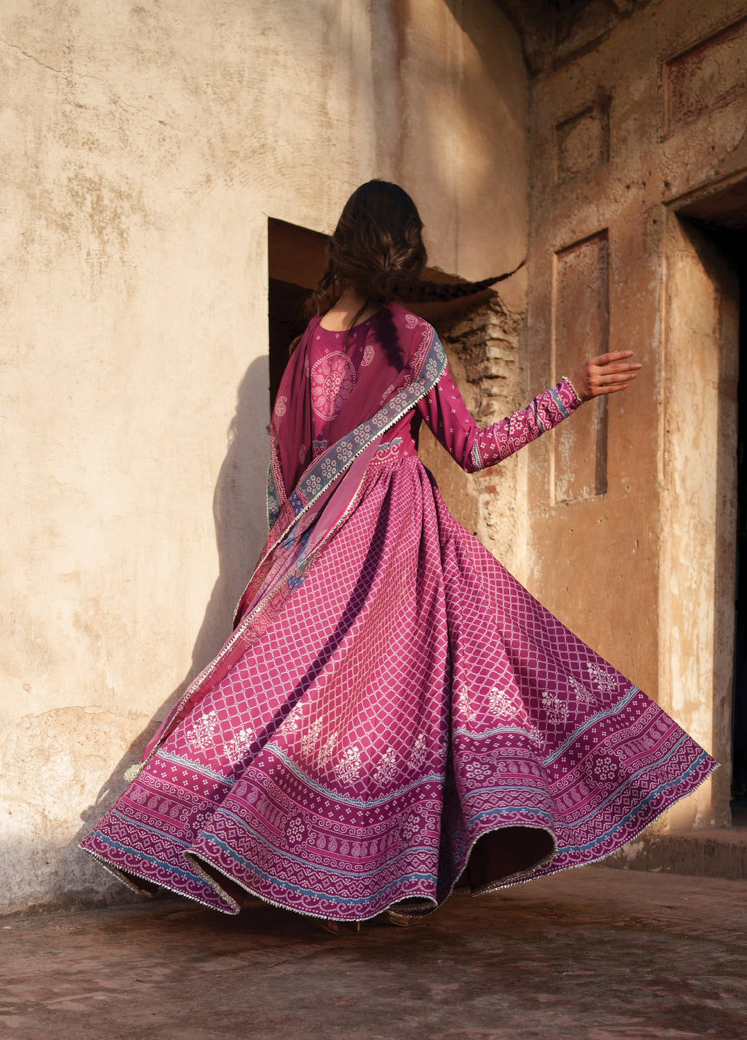 Mausam by Bin Ilyas Unstitched Printed Lawn 3 Piece Suit BI26UML 504A - Festive Collection