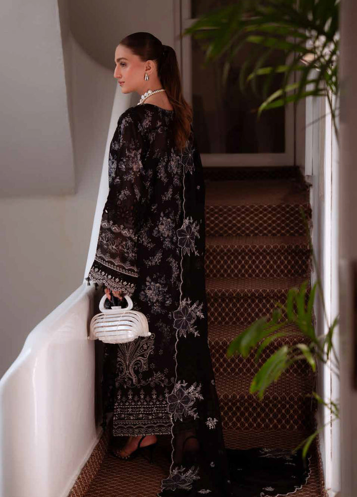 Maya by Nureh Unstitched Embroidered Swiss Lawn 3 Pcs Suit NU26UM NS-164 - Summer Collection