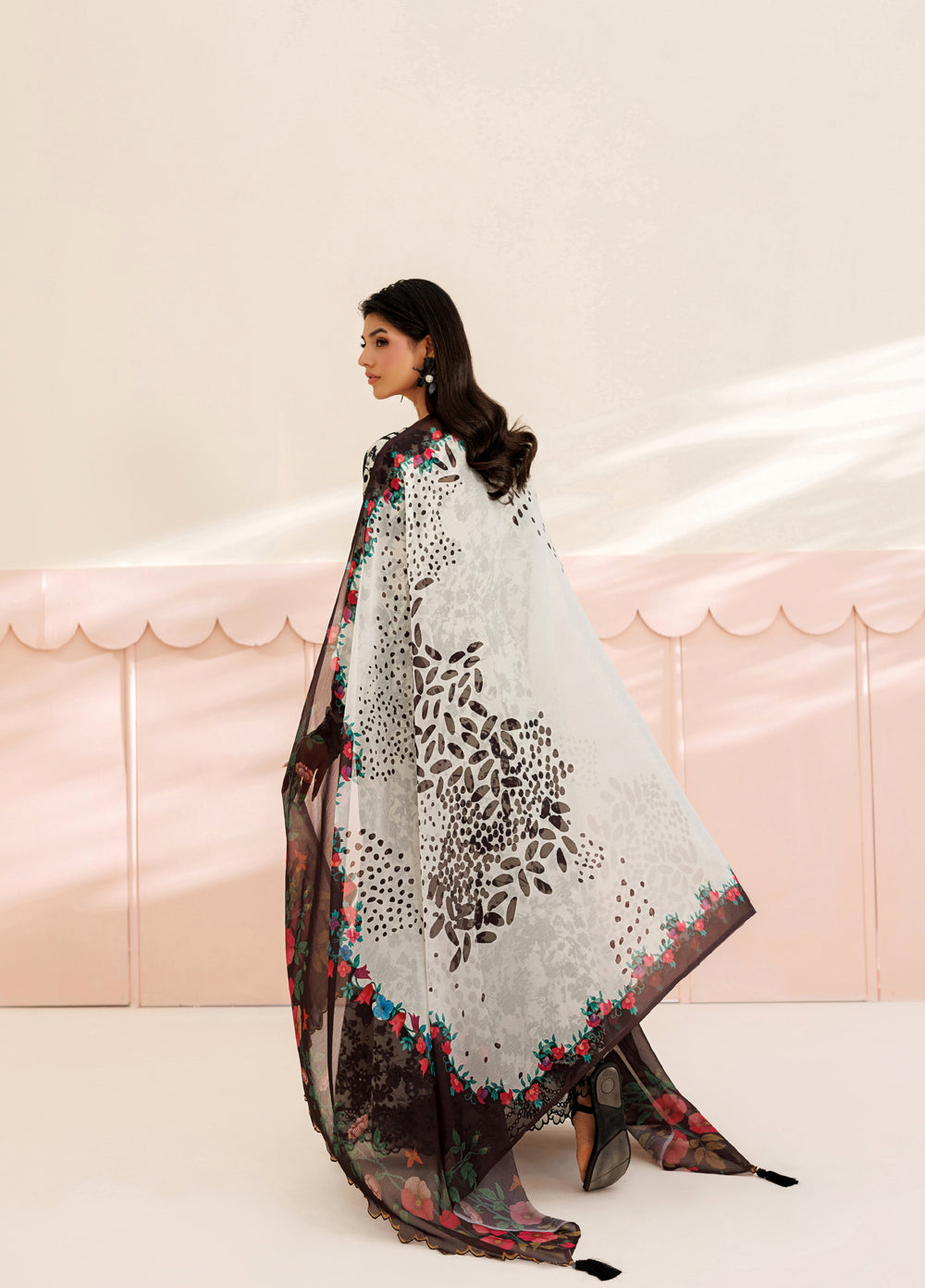 Azzal Unstitched Printed Lawn 3 Piece Suit AZL26UPL AZL-144 - Summer Collection