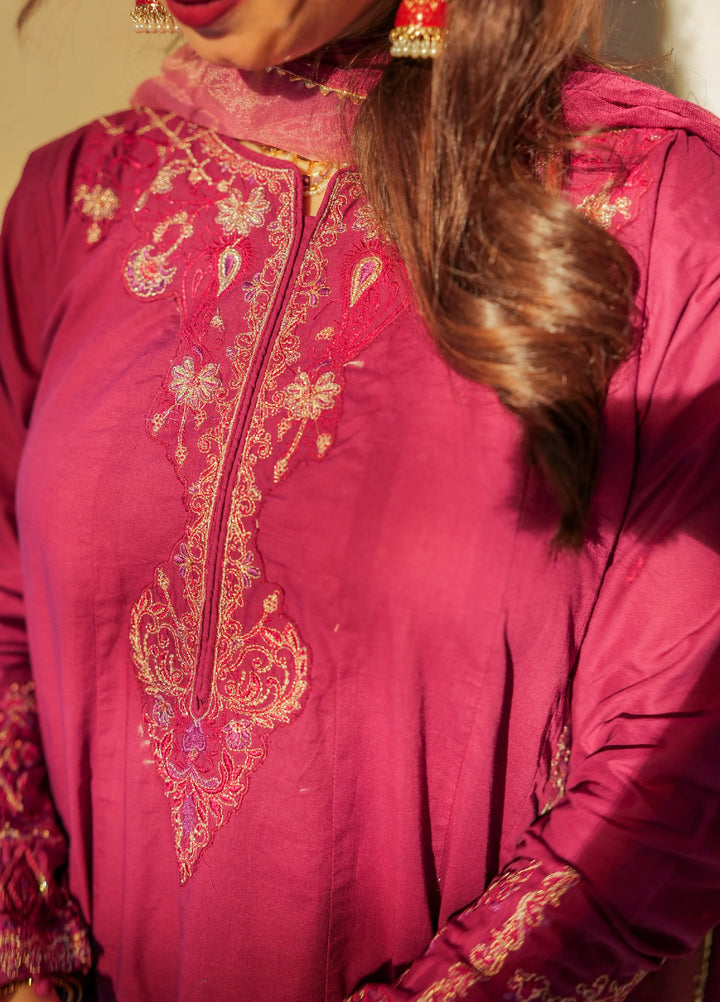 Omal by Komal Mera Eid Ka Jora Women Lawn 3 Piece Pret Suit Sanam - Festive Collection