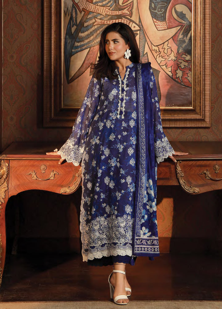 Komal Lawn by Lakhany Unstitched Embroidered Lawn 3 Piece Suit LSM26UK LG-RL-0362 - Summer Collection