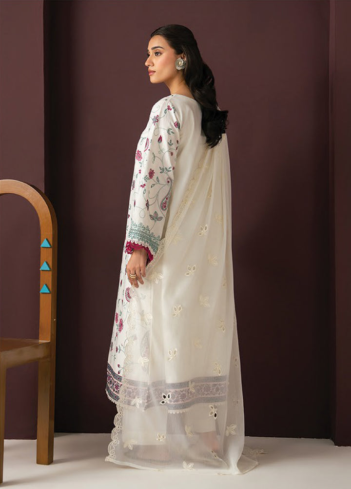Namah by Xenia Formals Unstitched Embroidered Lawn 3 Piece Suit XF26UNL Sky Still 02 - Festive Collection