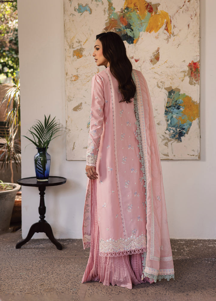 Celia by Zarposh Unstitched Embroidered Luxury Lawn 3 Piece Suit ZR26UCL LIYANA - Festive Collection