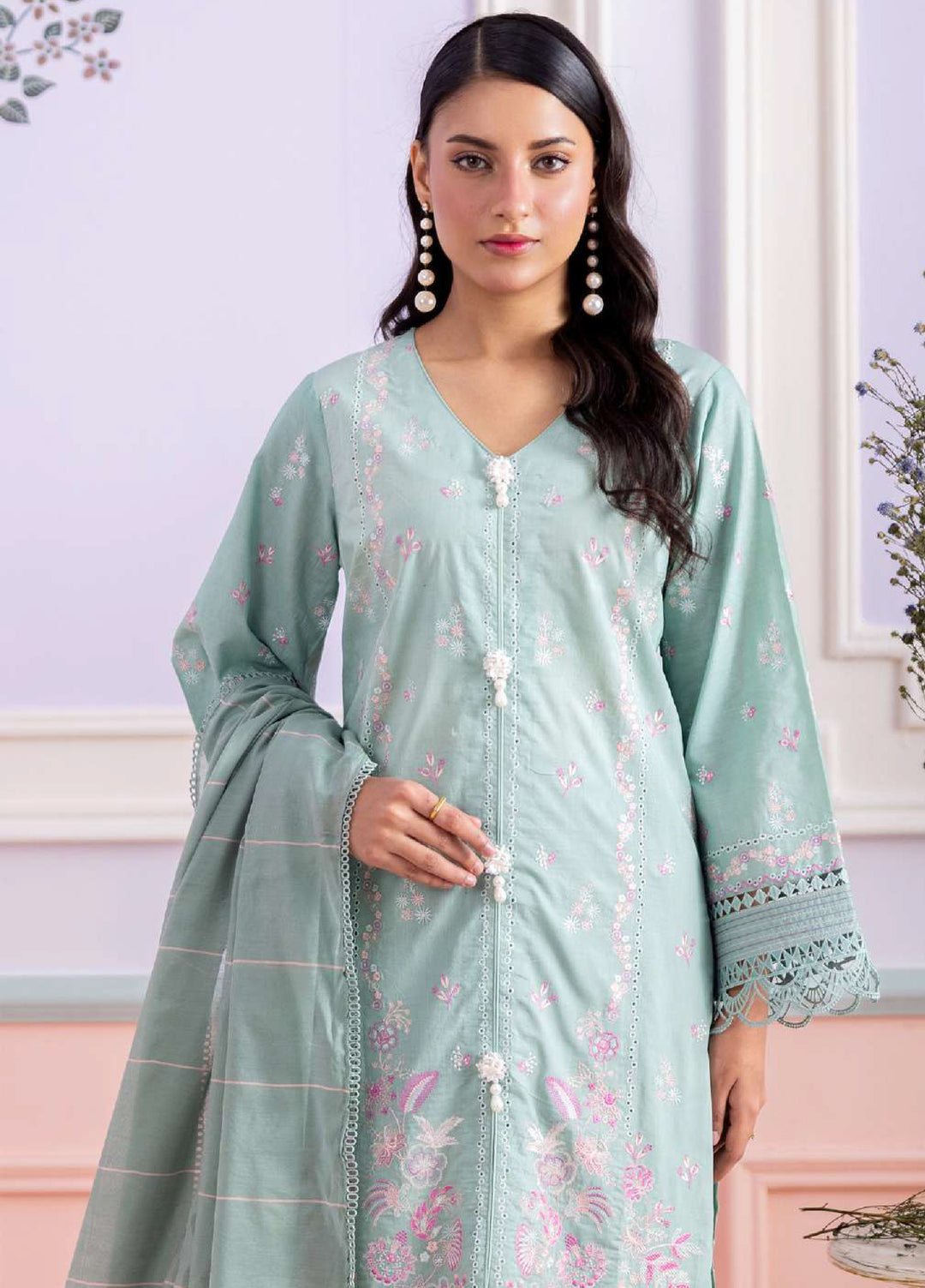 Zellbury Unstitched Printed Lawn 3 Piece Suit ZB26UC WUS26E30645 - Casual Collection