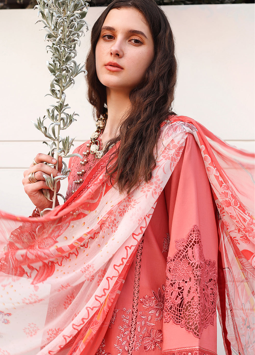 Belle Saison by Esmel Unstitched Embroidered Lawn 3 Piece Suit EML26ULB Coralie EUNSS260209 - Festive Collection